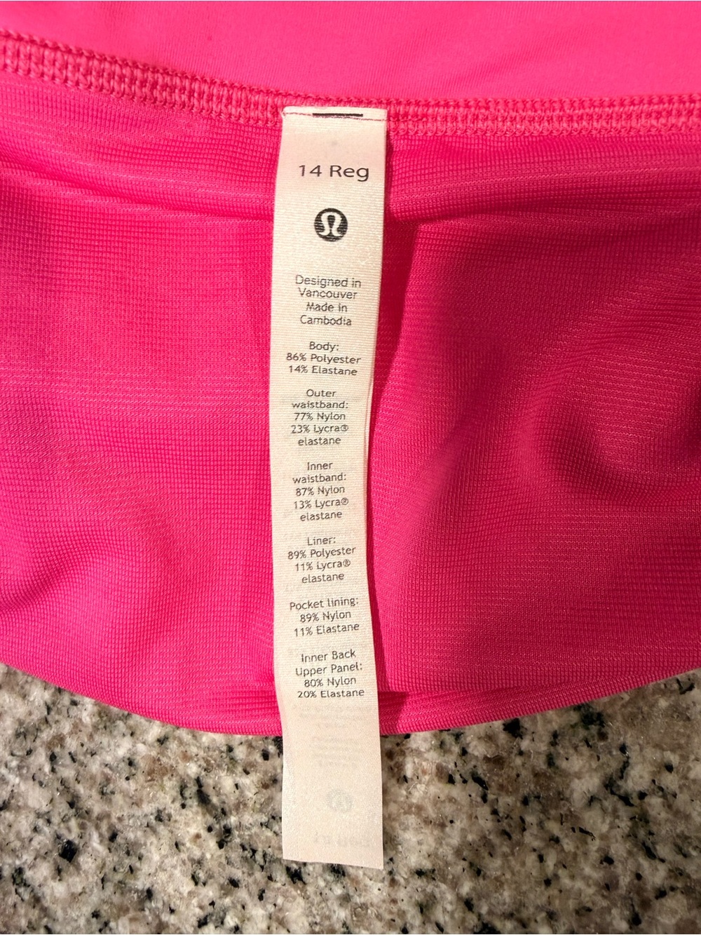 Lululemon Speed Up Lined Shorts 2.5” Like New Size 14 - Picture 9 of 9